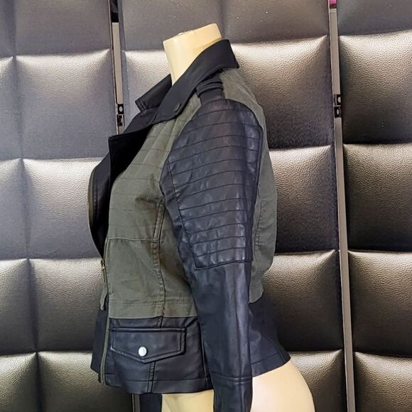 Bernado faux leather jacket  - Picture 3 of 9
